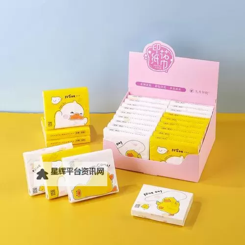 创意新品推荐:纸巾盒像素黄油系列100,极致趣味与实用兼备图1