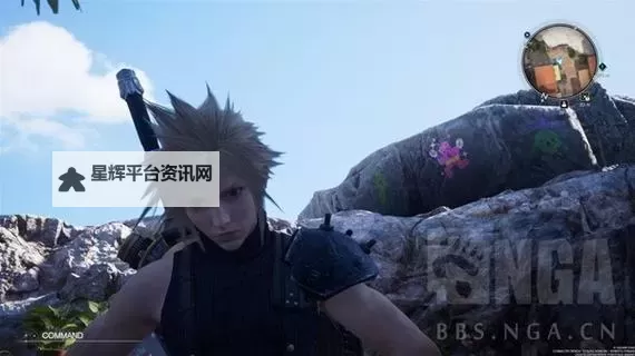 《最终幻想7重生》第六章快乐仙人掌拍照位置演示图1