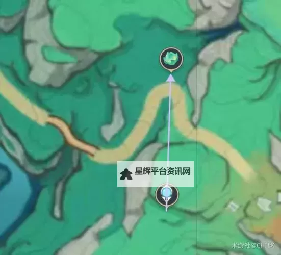 《原神》清水玉采集线路推荐图1