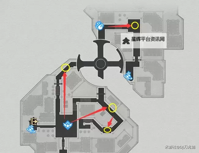《崩坏星穹铁道》1.5版本全地图锄地路线分享 1.5版本怎么锄地快图2