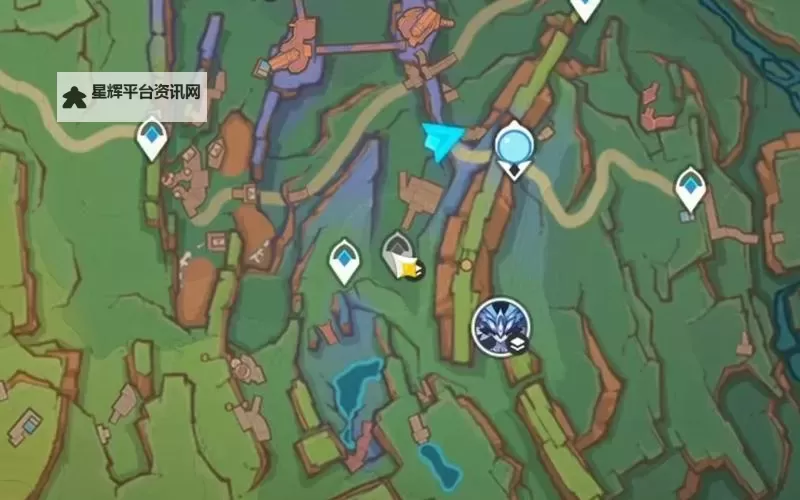 《原神》灵觉隐修的迷者传送锚点位置图1