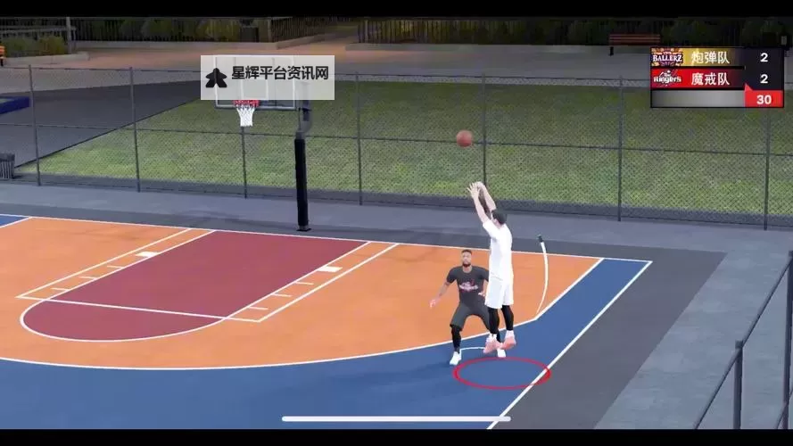 《NBA2K20》公园模式组扣后卫比赛思路讲解 公园模式组扣后卫怎么玩图1