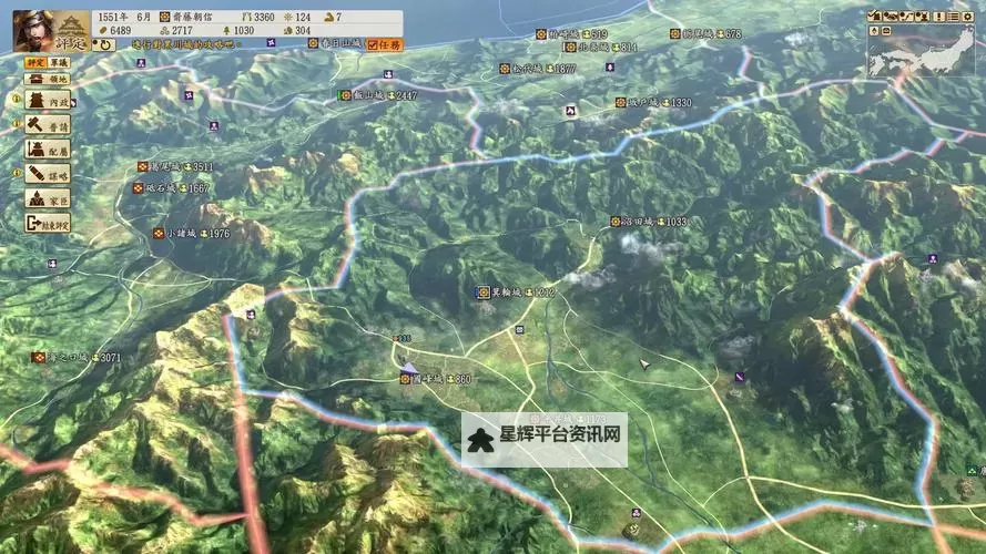 《信长之野望创造战国立志传》开局领地建设及合战技巧 开局攻略图1