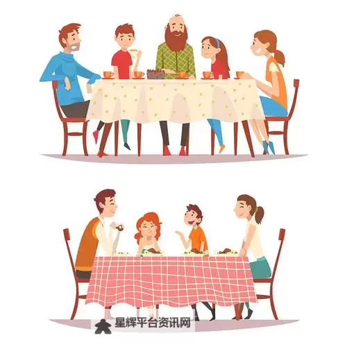 坐着吃饭，下边是连着的：奇妙的用餐体验与生活启示图1