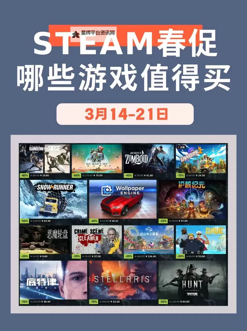 Steam春促必买的游戏推荐图1