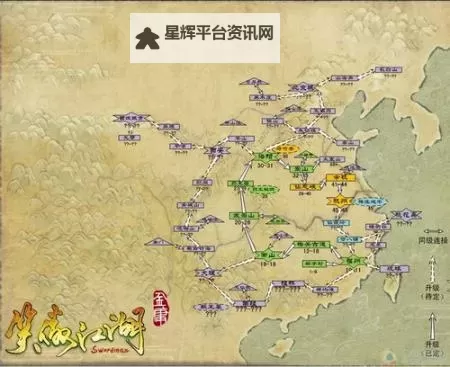 《江湖墨世录》世界地图一览  《江湖墨世录》基础地图介绍图2