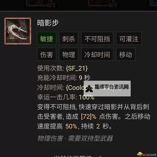 《暗黑破坏神4》游侠回旋刀锋流Build攻略图1
