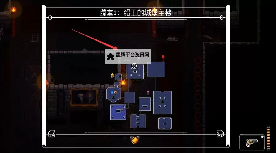 《挺进地牢》寻找隐藏房间方法介绍 隐藏房间怎么找图1