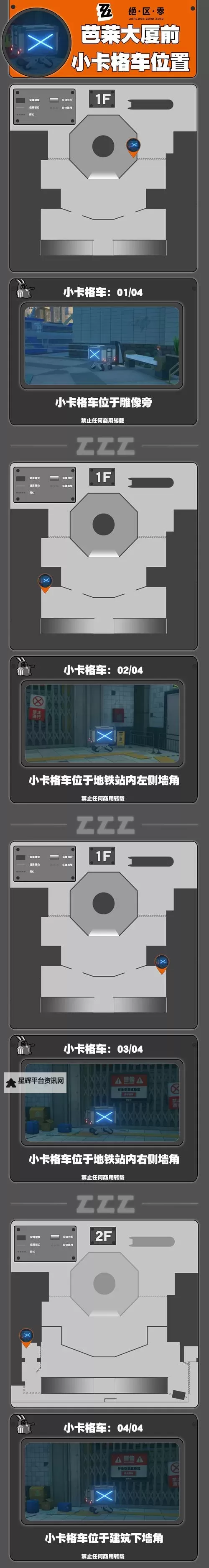 《绝区零》列车枢纽外围卡格车位置分享图2