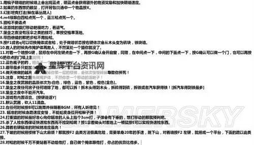《堡垒之夜》新手入门心得分享图1