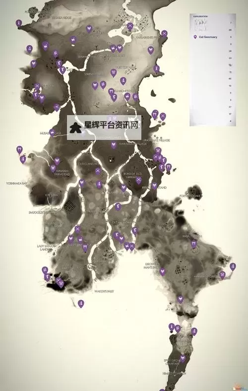 对马岛之魂决斗位置一览 26处决斗位置在哪里图1