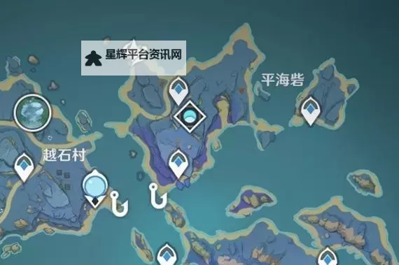 《原神》4.1版高效钓鱼点位推荐图1