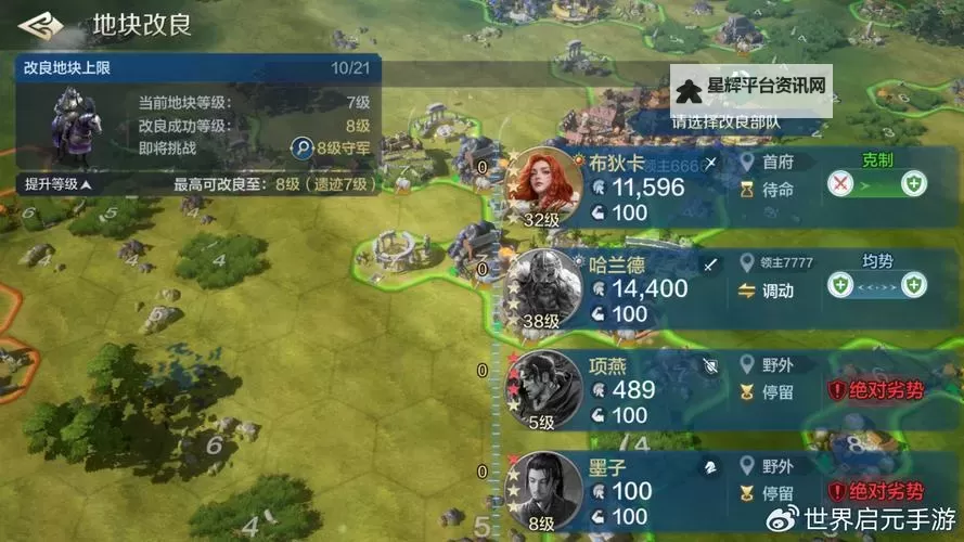 《世界启元》攻略:游戏中期发育思路图1