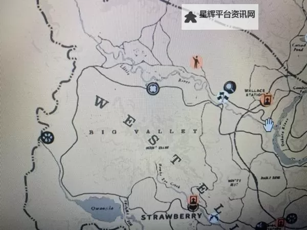 《荒野大镖客OL》1月11日纳扎尔夫人位置图1