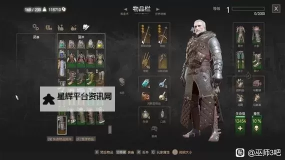 《巫师3》全师匠级套装属性效果及外观图鉴图1