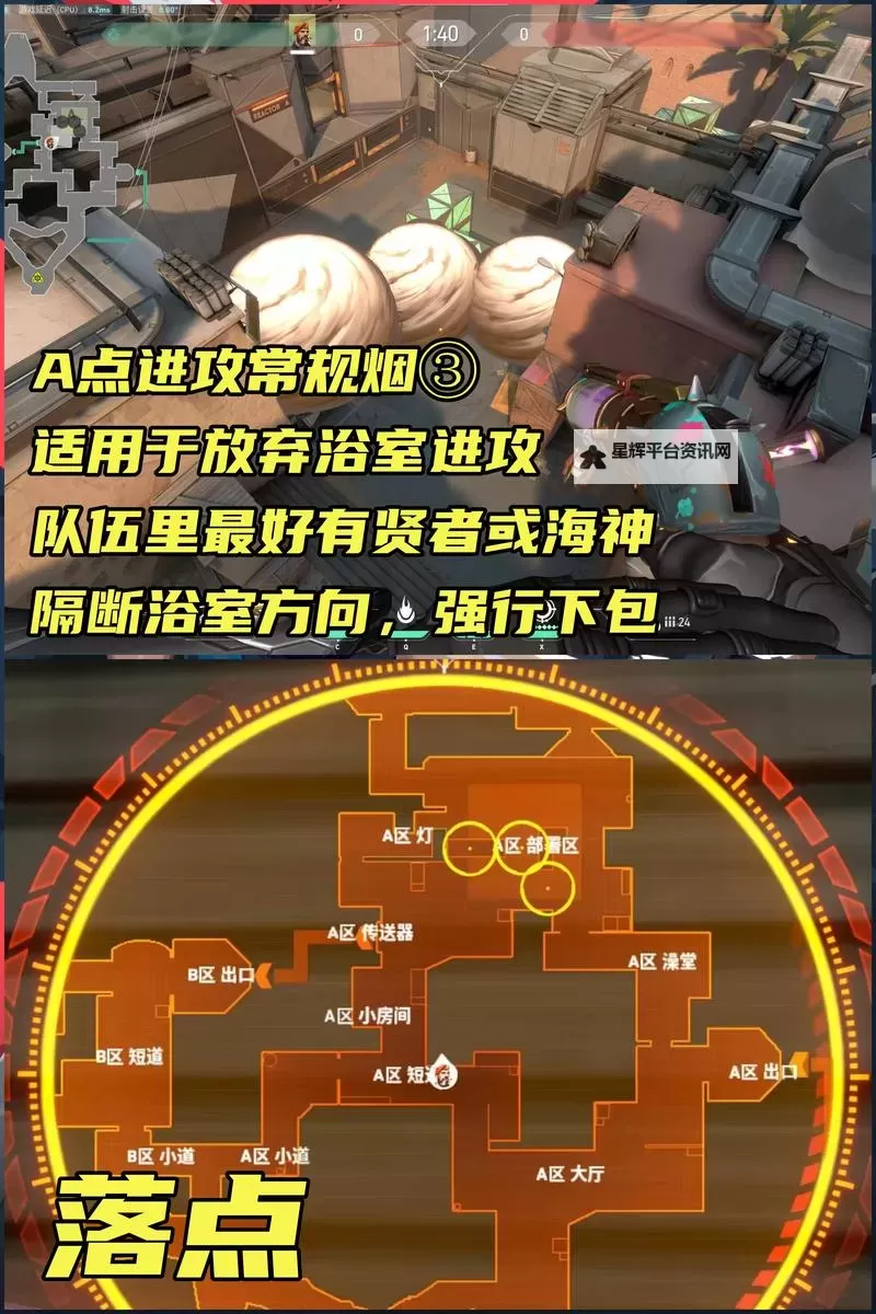 《无畏契约》雷兹源工重镇打法教学 雷兹源工重镇点位道具使用技巧图1