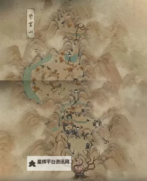 《黑神话悟空》紫云山官方地图一览图1