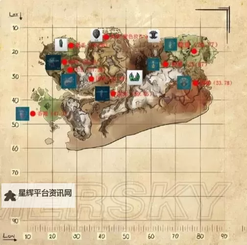 《方舟生存进化》核心岛矿洞地图与神器位置攻略图1