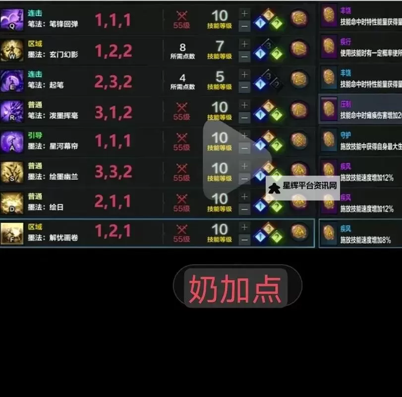 《命运方舟》墨灵职业技能实机演示 墨灵技能是什么图1