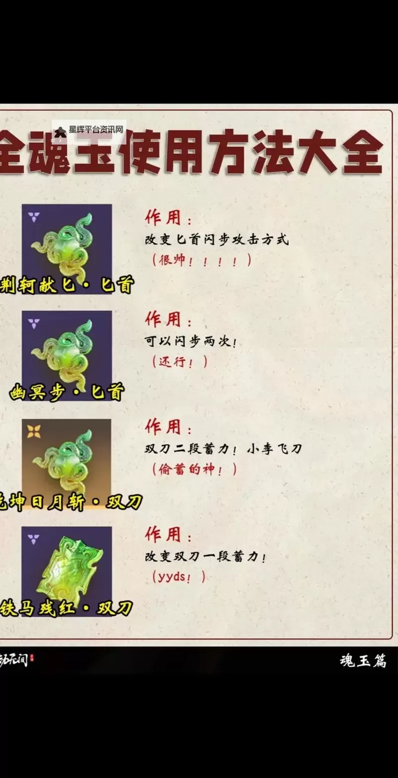 《永劫无间手游》近战武器魂玉优缺点分析 近战武器连招讲解图1