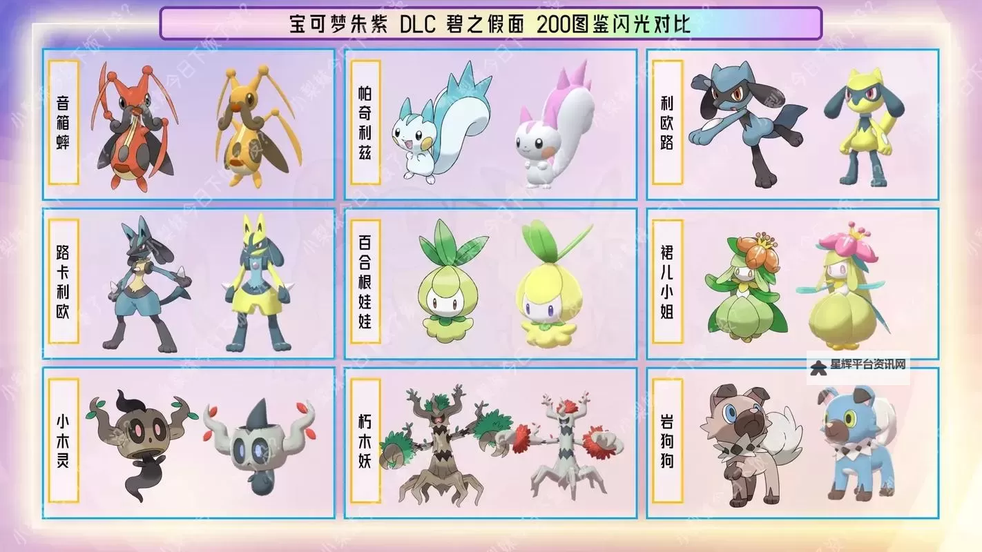 《宝可梦朱紫》零之秘宝DLC碧之假面回归宝可梦盘点图1