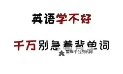 坐在学霸的棍子上背单词作者的自白
